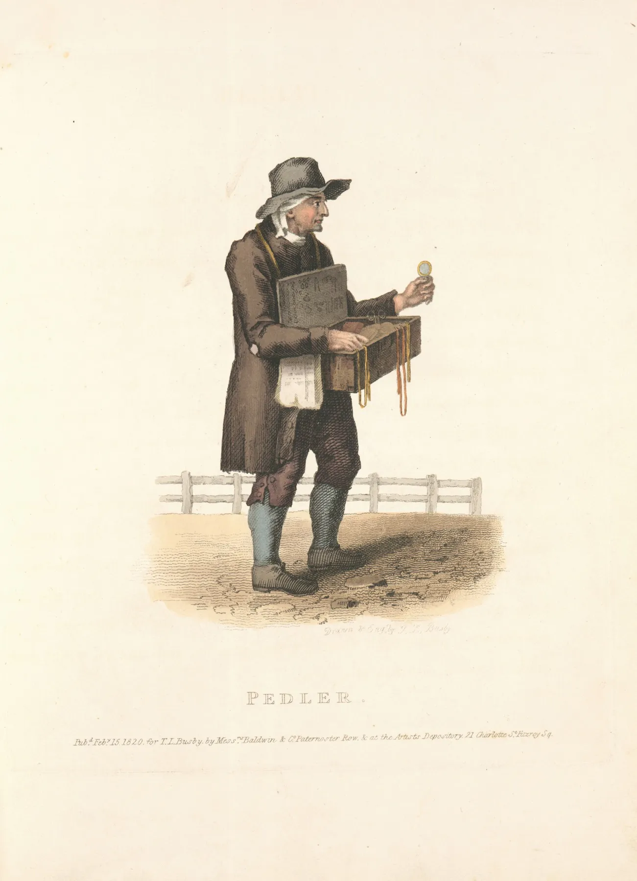 Pedler Wall Art by Thomas Lord Busby - High-Resolution Digital Print