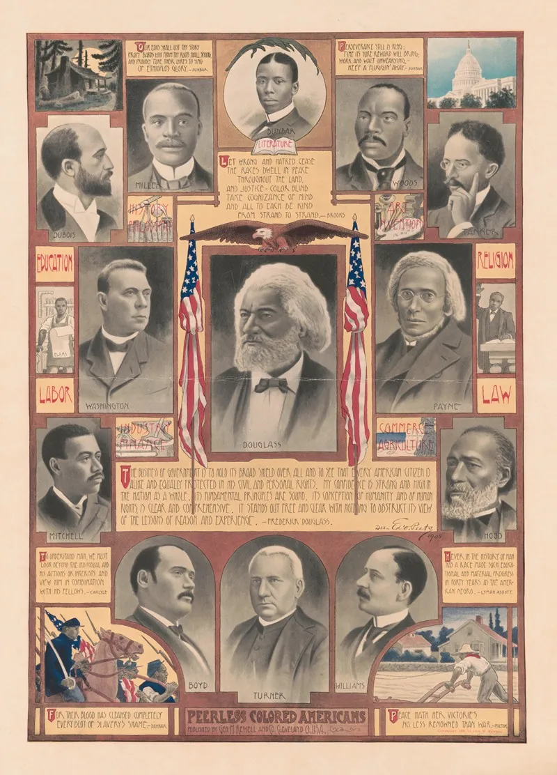 Peerless Colored Americans Wall Art by George M. Rewell &amp; Co. - High-Resolution Digital Print