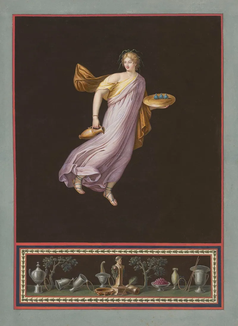 Peintures Antiques Pl 19 Wall Art by Anonymous - High-Resolution Digital Print