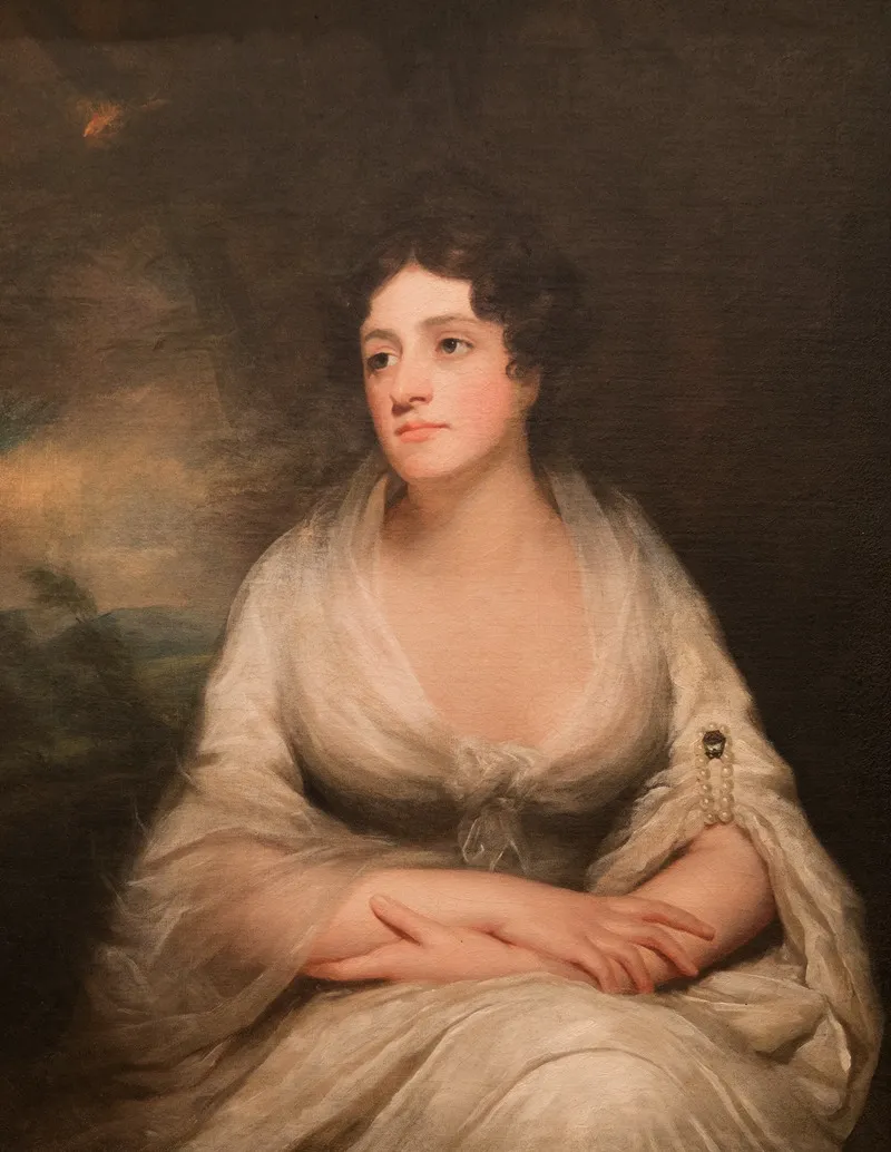 Penelope Macdonald Hamilton Lady Belhaven And Stenton Ca 1773 1816 Wall Art by Sir Henry Raeburn - High-Resolution Digital Print