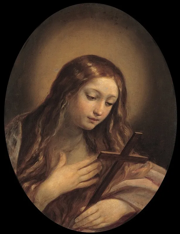 Penitent Magdalene 4 Wall Art by Guido Reni - High-Resolution Digital Print
