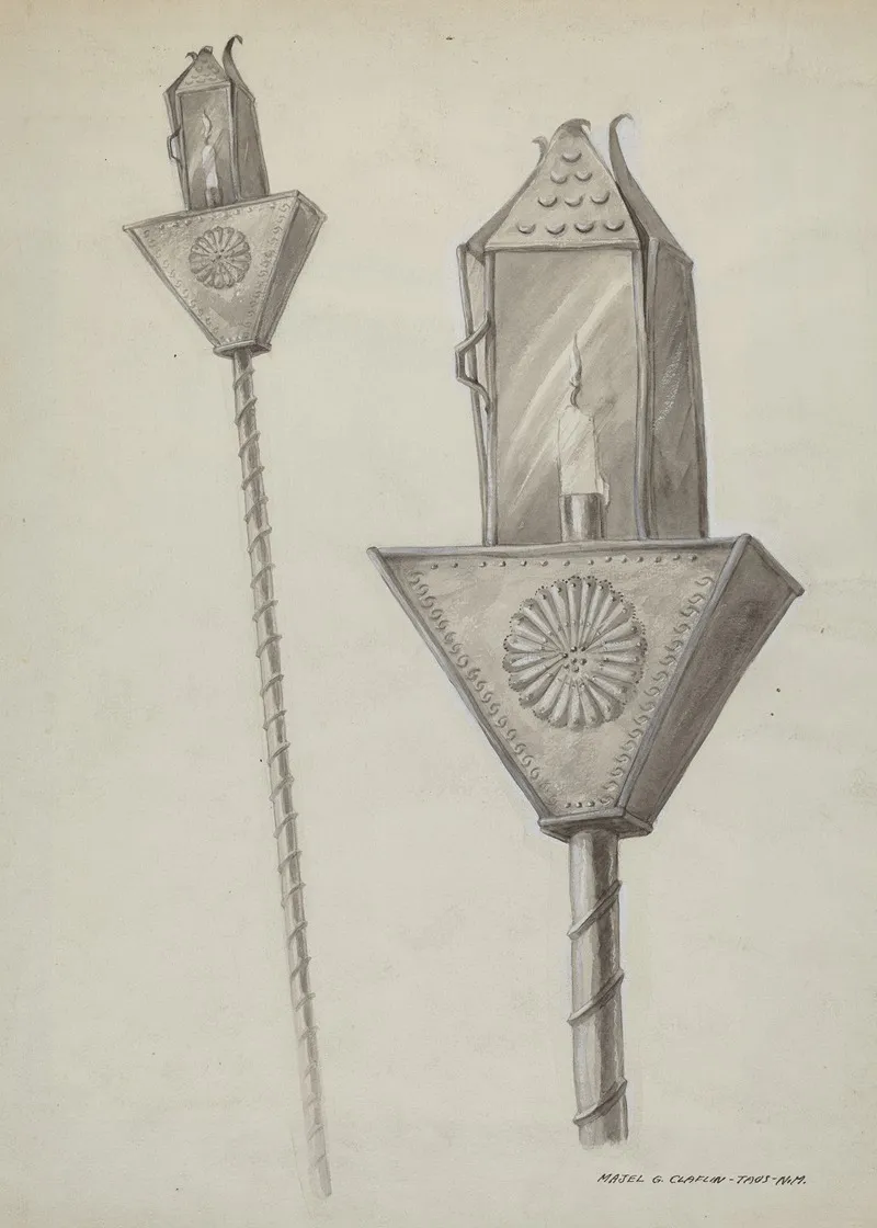 Penitente Processional Lantern
