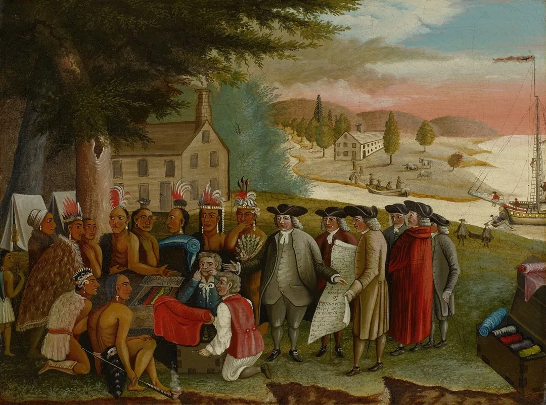 Penns Treaty With The Indians