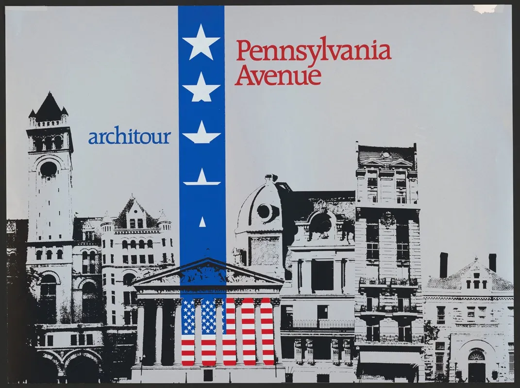 Pennsylvania Avenue Architour Wall Art by James E. White - High-Resolution Digital Print