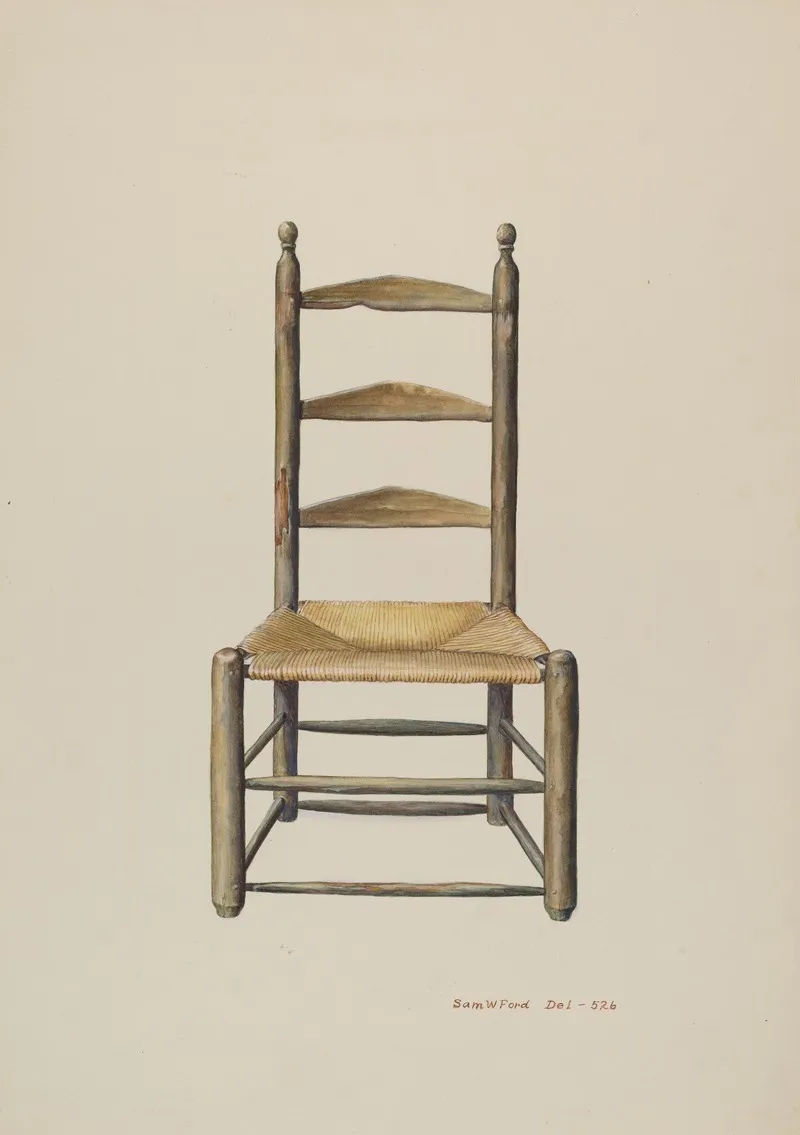 Pennsylvania Ladder Back Chair