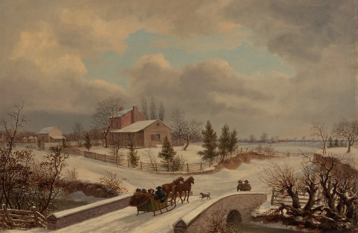 Pennsylvania Winter Scene