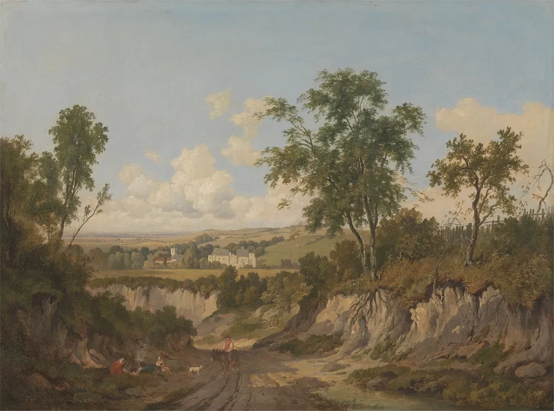 Penshurst Place Kent Wall Art by Patrick Nasmyth - High-Resolution Digital Print