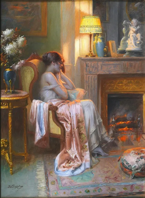 Pensive 2 Wall Art by Delphin Enjolras - High-Resolution Digital Print