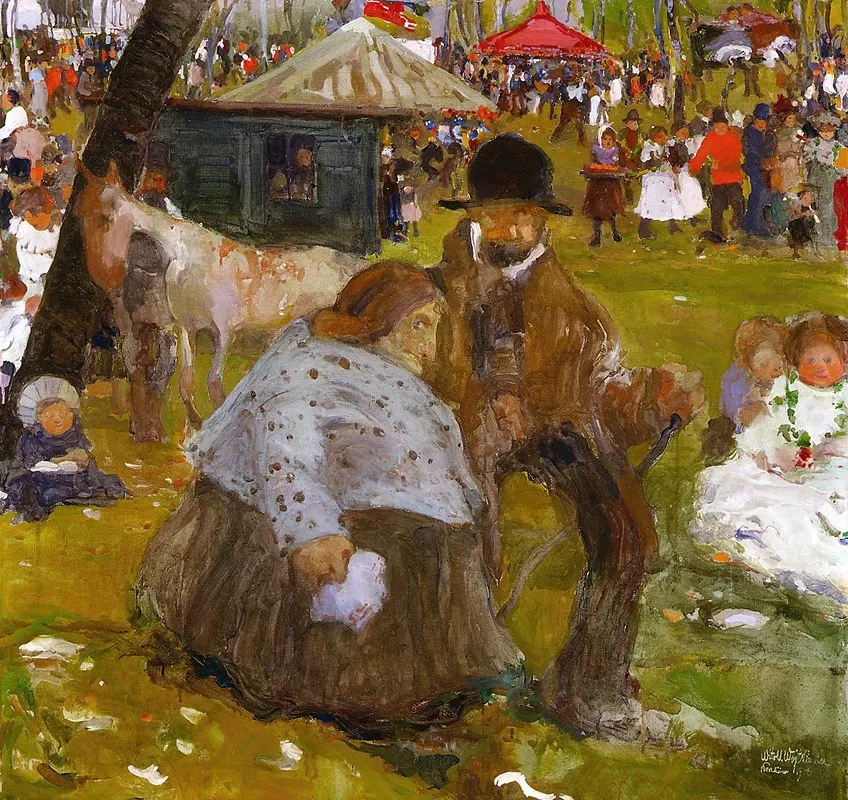 Pentecost Holiday Fair Near Cracow
