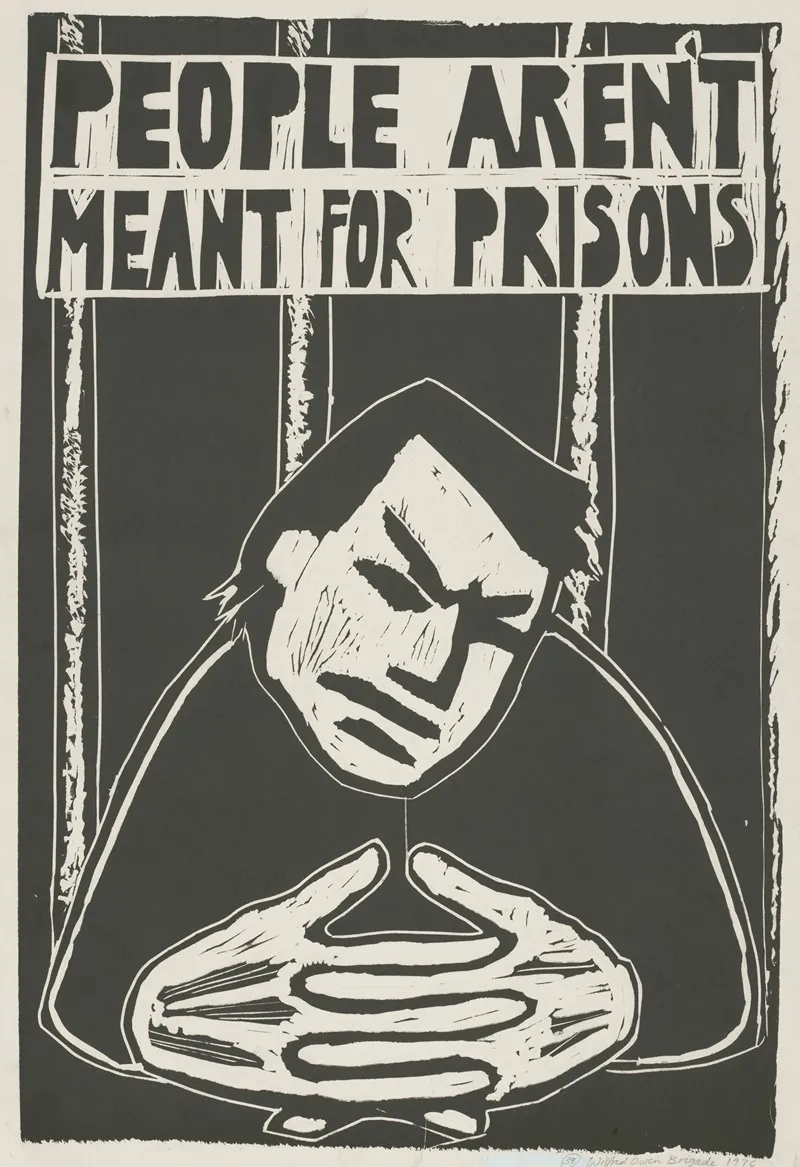 People Arent Meant For Prisons Wall Art by Rachael Romero - High-Resolution Digital Print