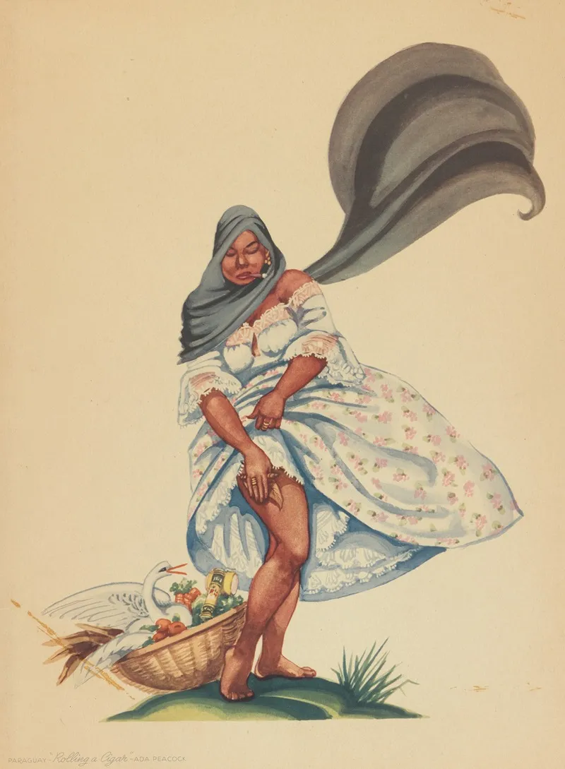 People Of Argentina Brazil Paraguay And Uruguay 3 Wall Art by Ada Peacock - High-Resolution Digital Print