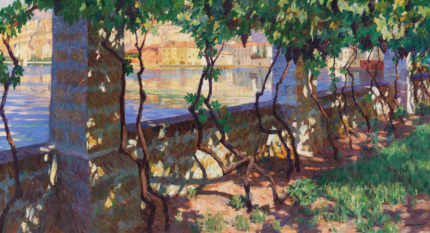 Pergola Des Cafe Paradiso In Torbole