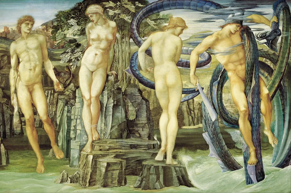 Perseus And Andromeda 11 Wall Art by Sir Edward Coley Burne-Jones - High-Resolution Digital Print