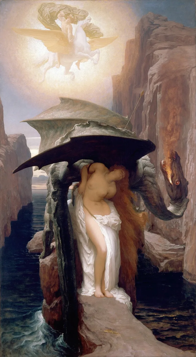 Perseus And Andromeda Wall Art by Frederic Leighton - High-Resolution Digital Print