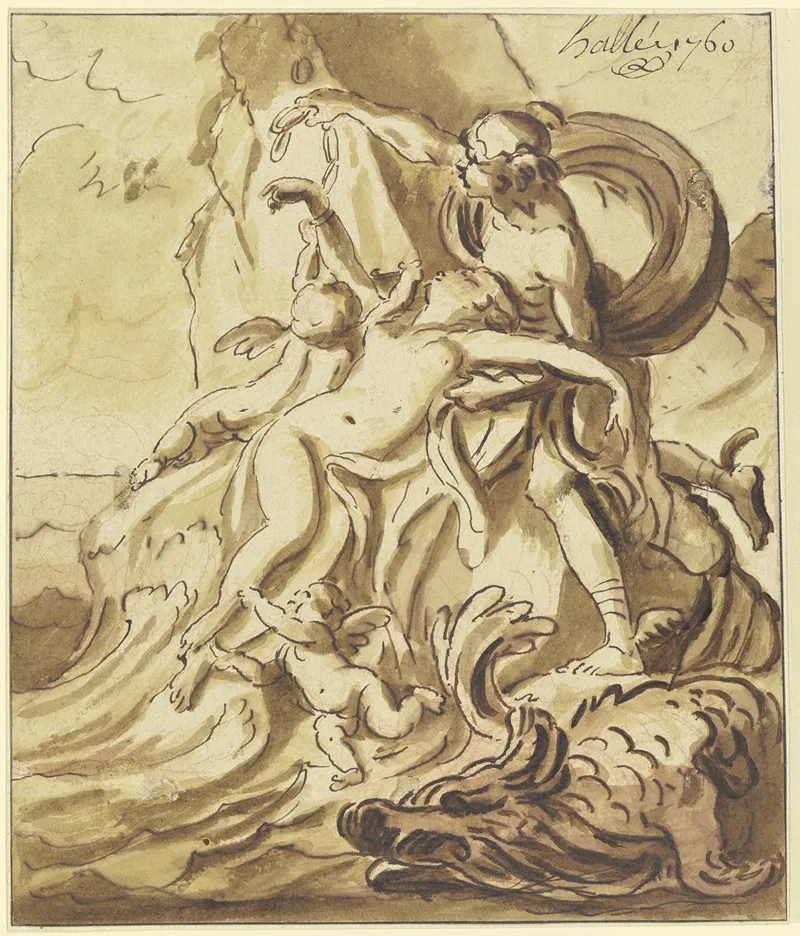 Perseus Befreit Andromeda