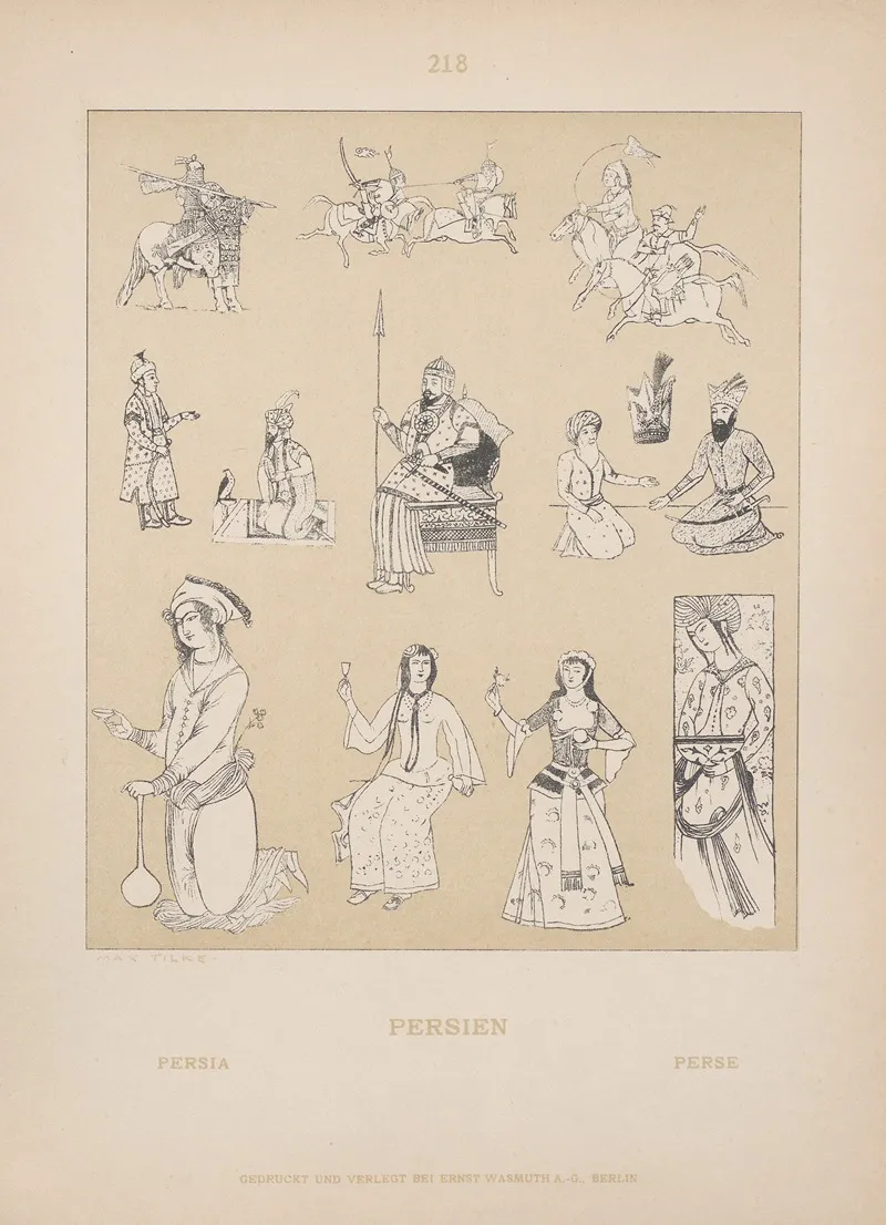 Persia Wall Art by Adolf Rosenberg - High-Resolution Digital Print