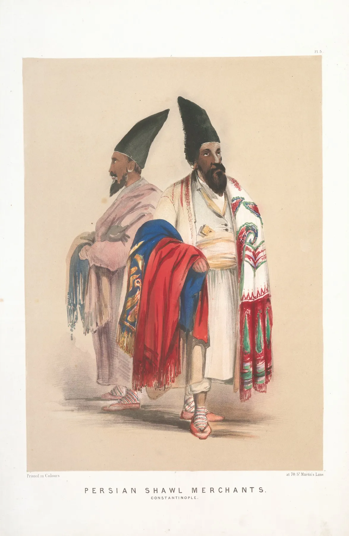 Persian Shawl Merchants Constantinople Wall Art by Forbes MacBean - High-Resolution Digital Print