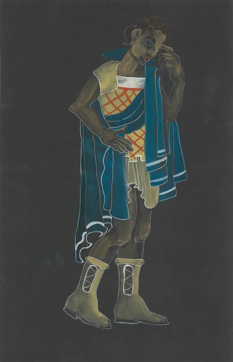Personage 8 Wall Art by Lon Landau - High-Resolution Digital Print