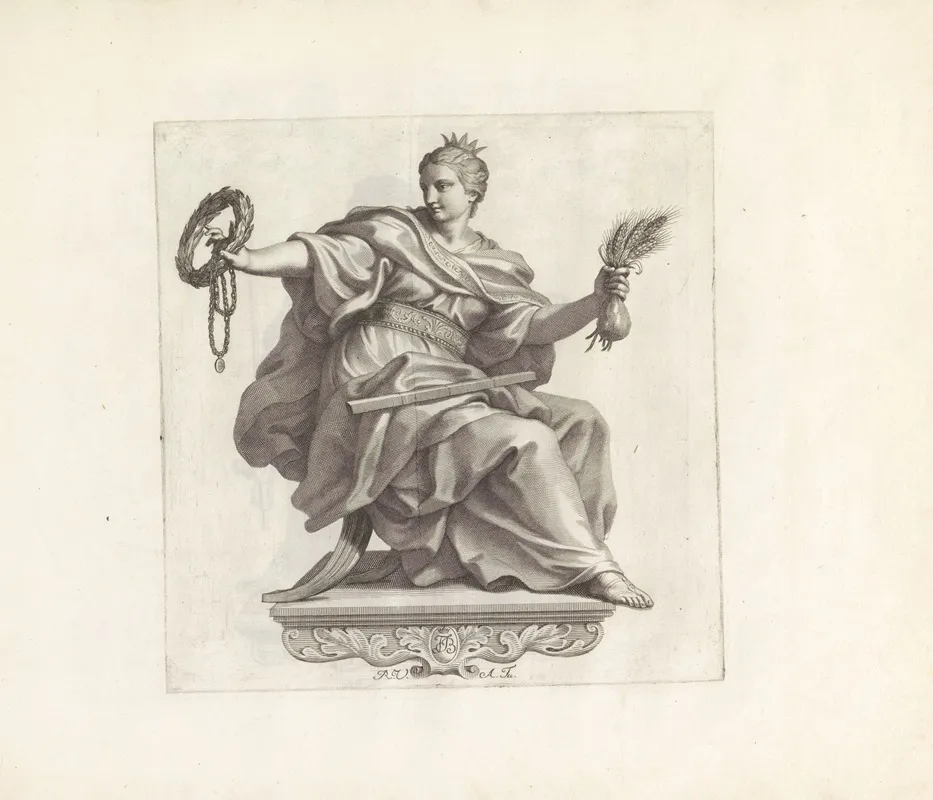 Personificatie Van Beloning Wall Art by Robert van Audenaerde - High-Resolution Digital Print