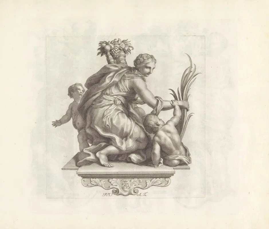 Personificatie Van De Vreugde Wall Art by Robert van Audenaerde - High-Resolution Digital Print