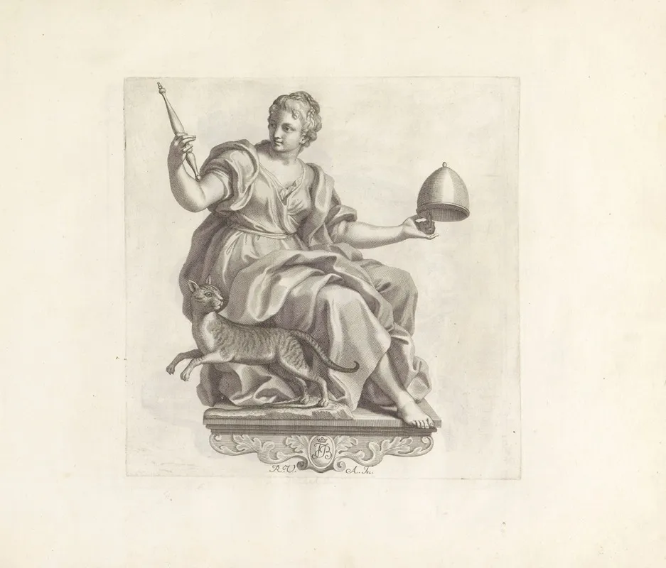 Personificatie Van De Vrijheid Wall Art by Robert van Audenaerde - High-Resolution Digital Print