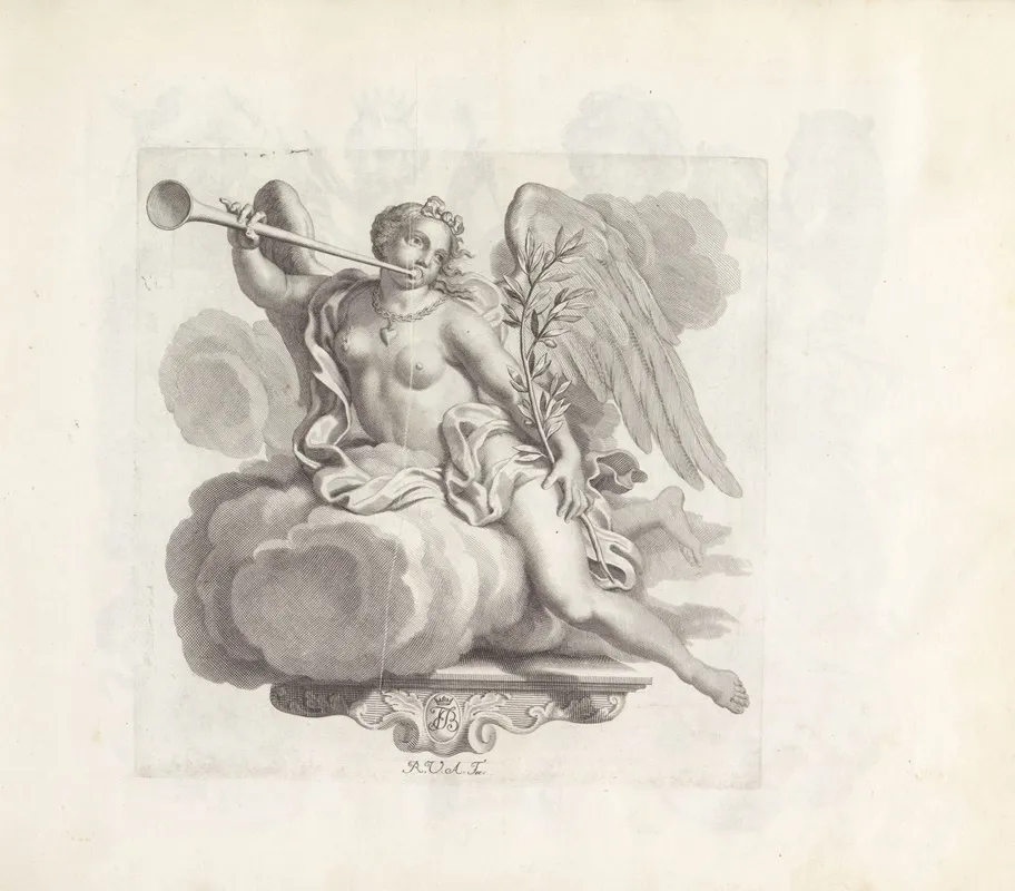 Personificatie Van Faam Wall Art by Robert van Audenaerde - High-Resolution Digital Print