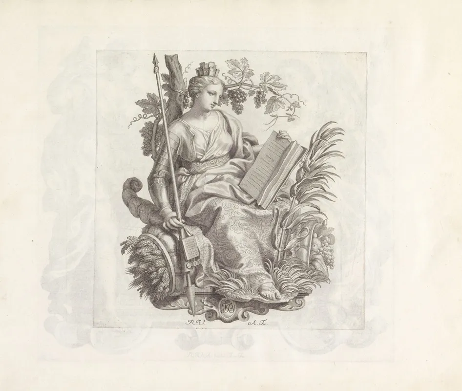 Personificatie Van Friuli Wall Art by Robert van Audenaerde - High-Resolution Digital Print