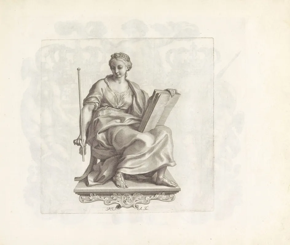 Personificatie Van Kennis Wall Art by Robert van Audenaerde - High-Resolution Digital Print