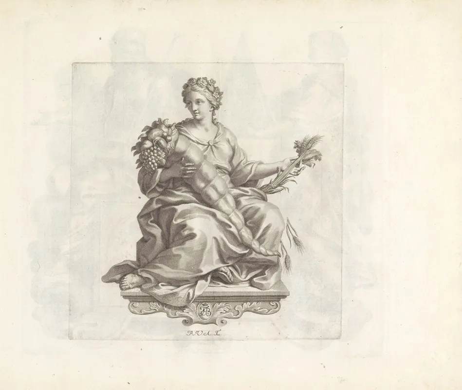 Personificatie Van Overvloed Wall Art by Robert van Audenaerde - High-Resolution Digital Print