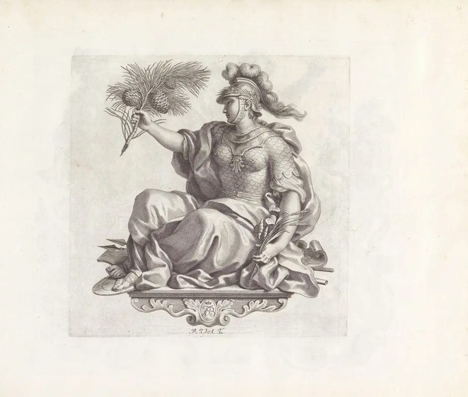 Personificatie Van Romagna Wall Art by Robert van Audenaerde - High-Resolution Digital Print