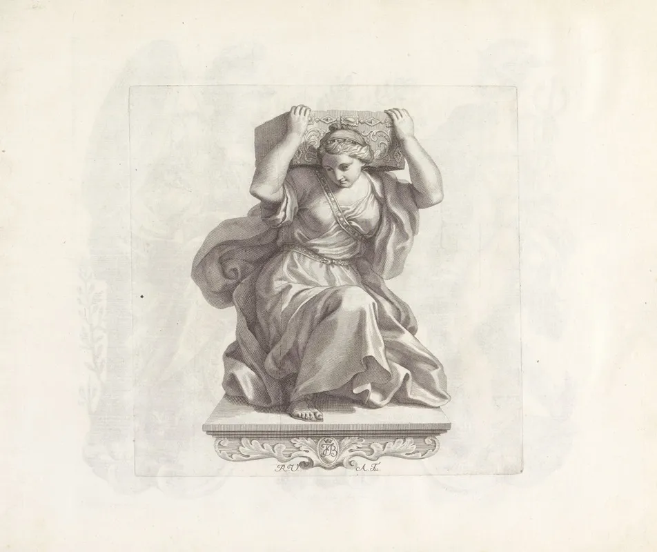 Personificatie Van Waardigheid Wall Art by Robert van Audenaerde - High-Resolution Digital Print