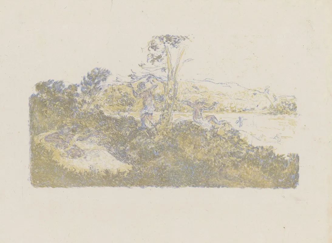 Personnages Au Bord De La Mer 3