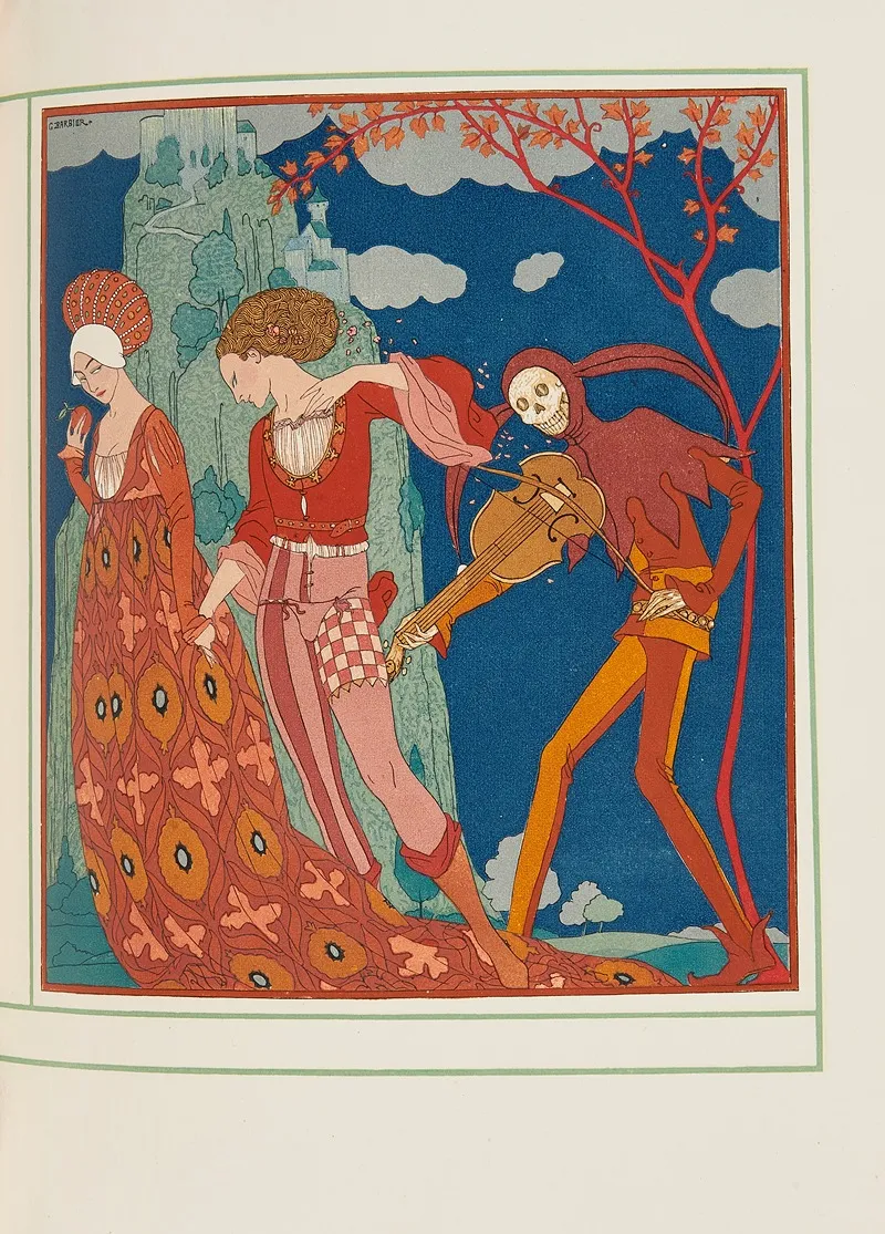 Personnages De Comedie Wall Art by George Barbier - High-Resolution Digital Print