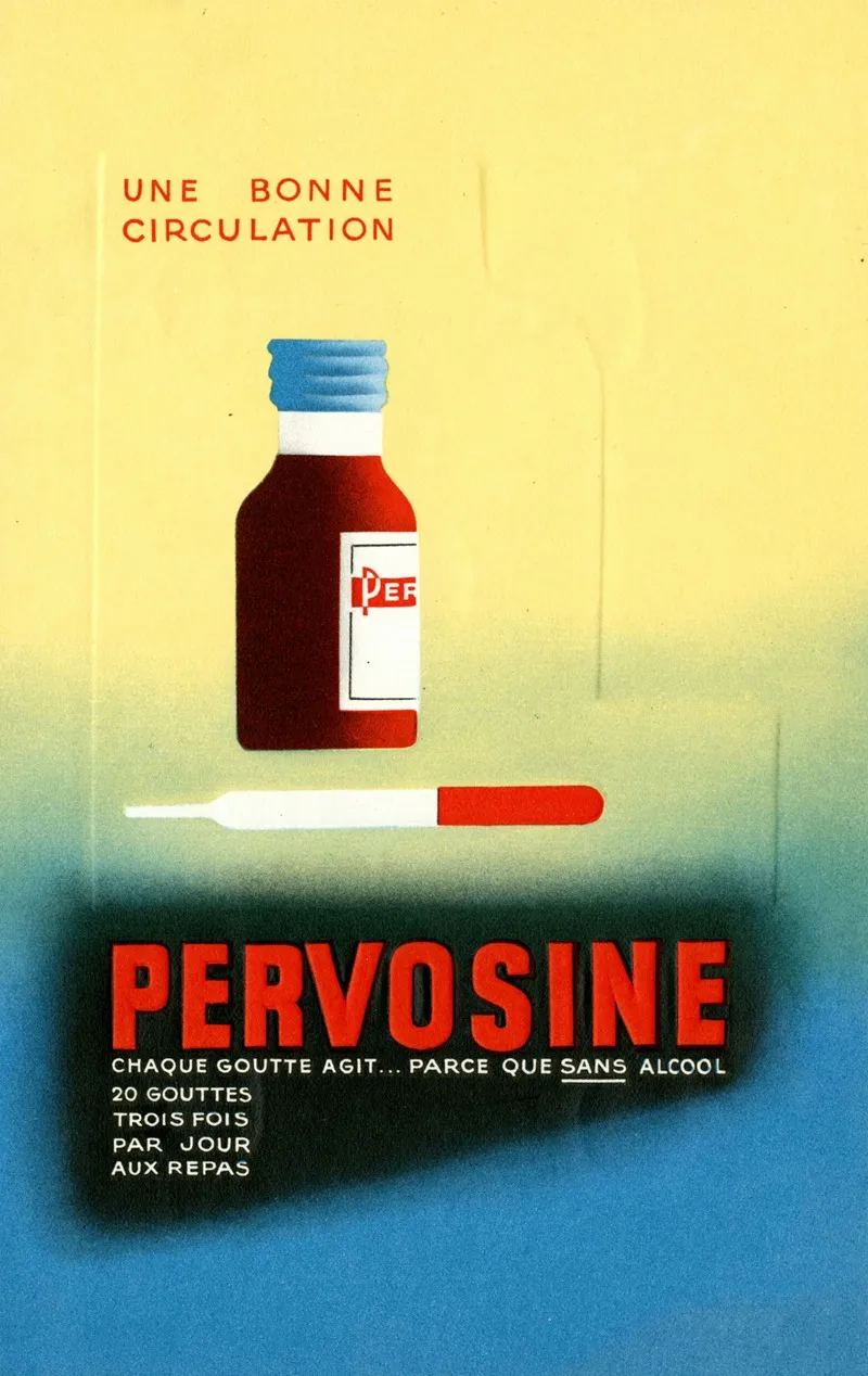 Pervosine 3 Wall Art by Laboratoires de la Pervosine - High-Resolution Digital Print
