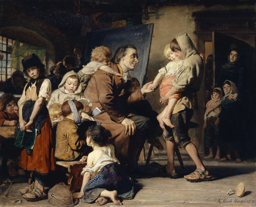Pestalozzi With The Orphans Of Stans 2