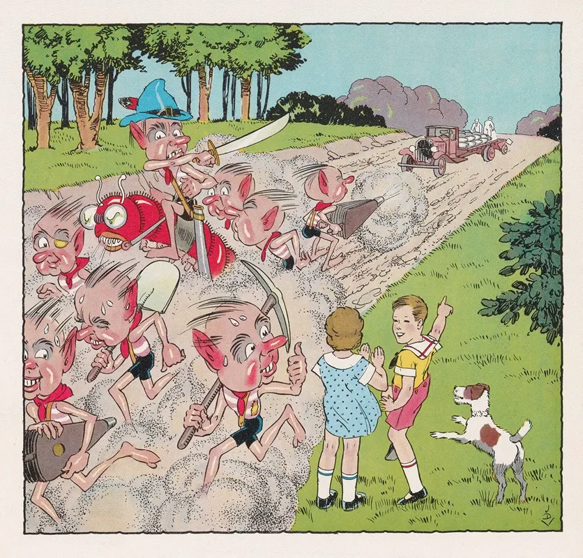 Peter And Peggy Visit The Dust Imps Pl 12