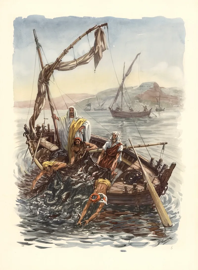 Peters Fishing Rod Wall Art by J. Pander - High-Resolution Digital Print