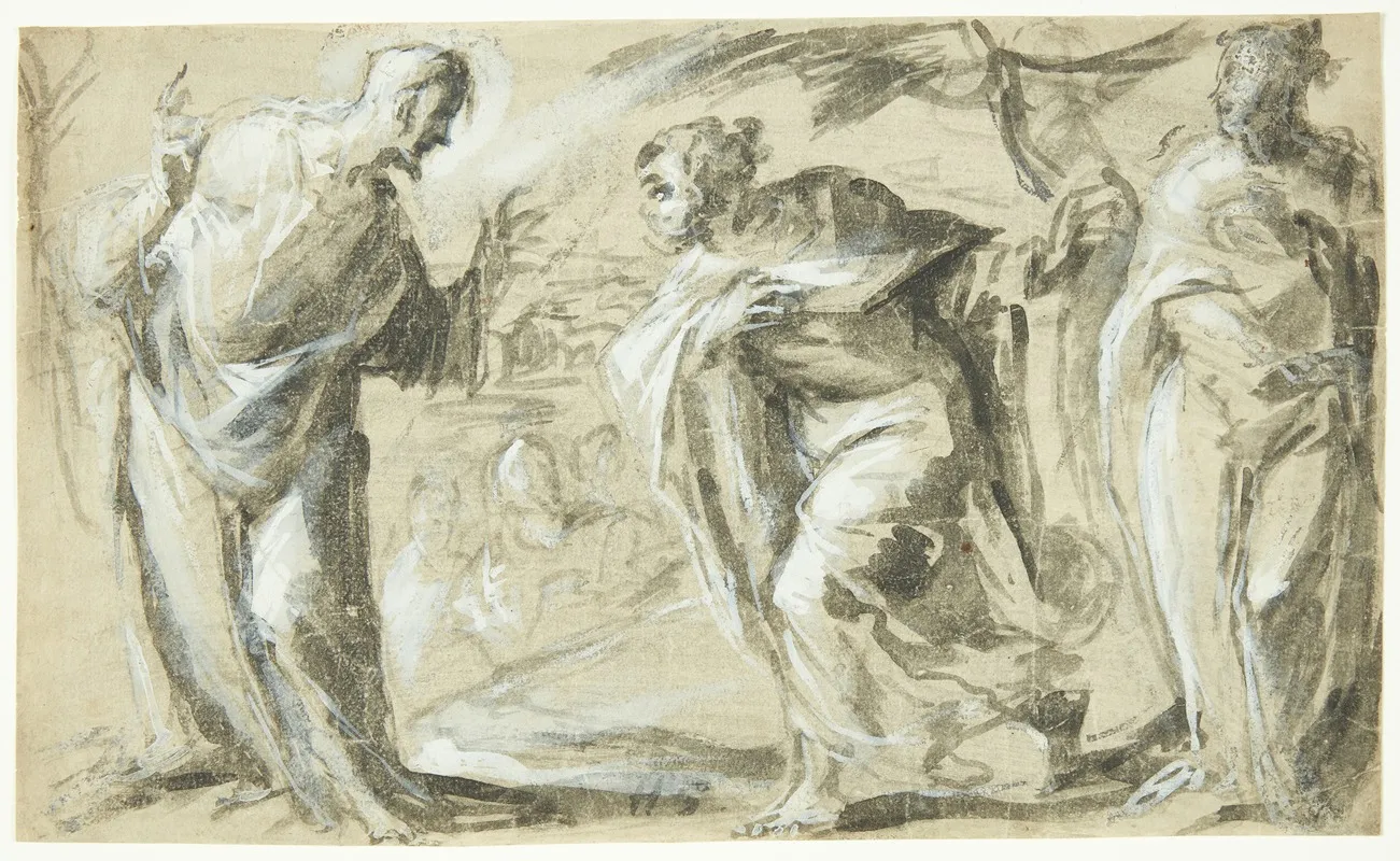 Peters Og Andreas Kaldelse Wall Art by Bartolomeo Salvestrini - High-Resolution Digital Print