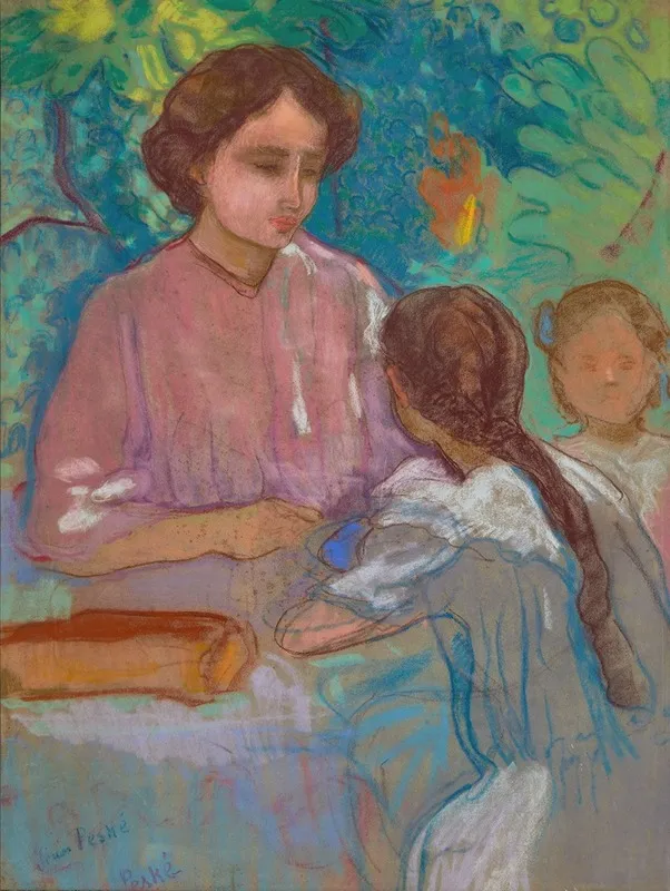 Petit Dejeuner Avec Les Enfants Dans Le Jardin Bois Le Roi