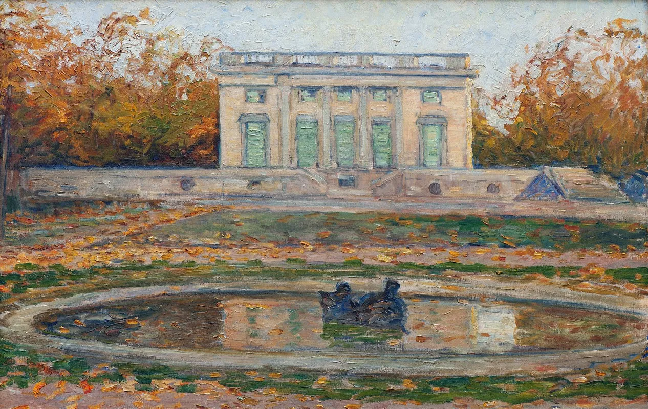 Petit Trianon Autumn Wall Art by Märtha Tynell - High-Resolution Digital Print