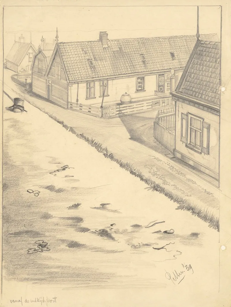 Petten In Mobilisatietijd Wall Art by Maarten Oortwijn - High-Resolution Digital Print