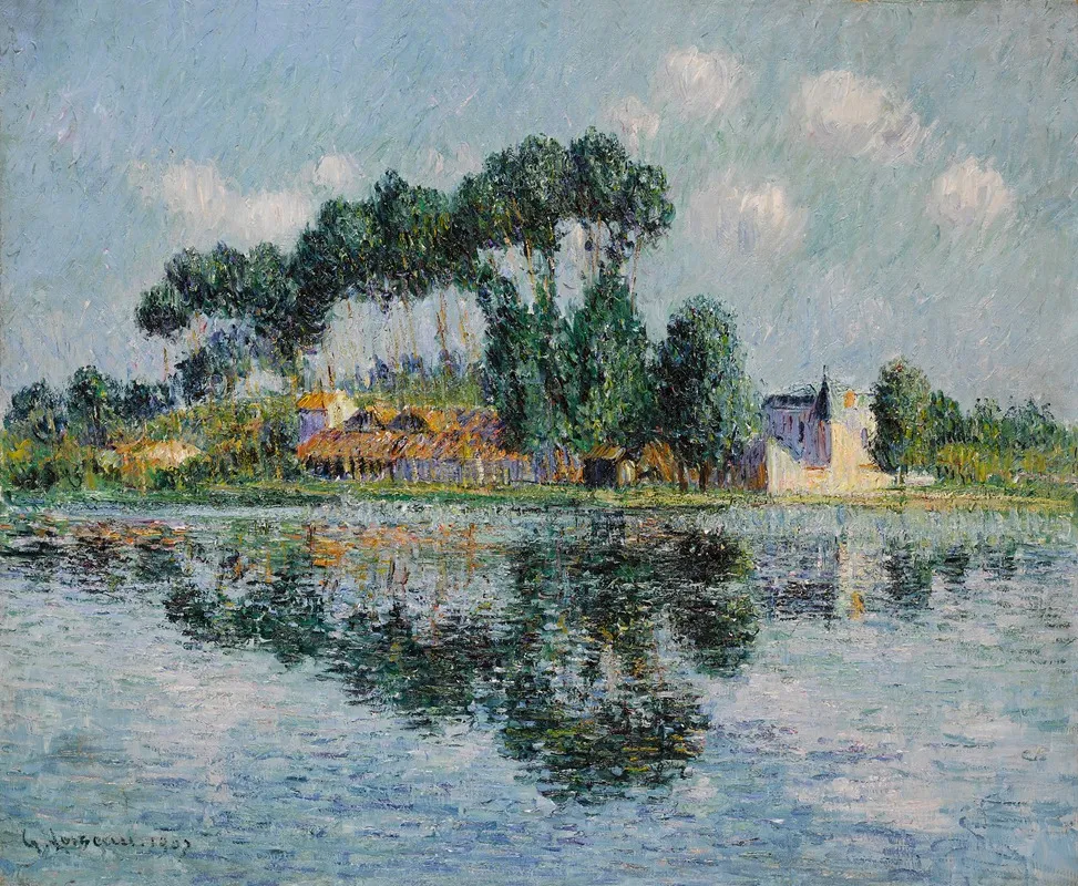 Peupliers Sur Les Bords De Lyonne
