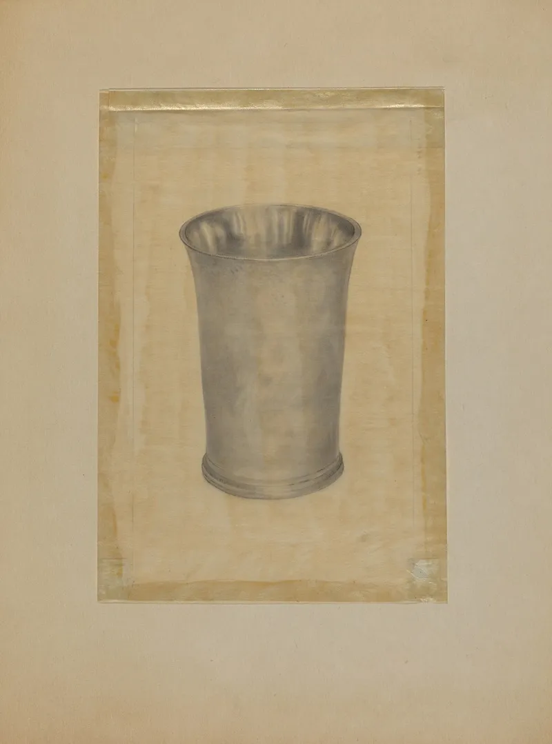Pewter Beaker 7