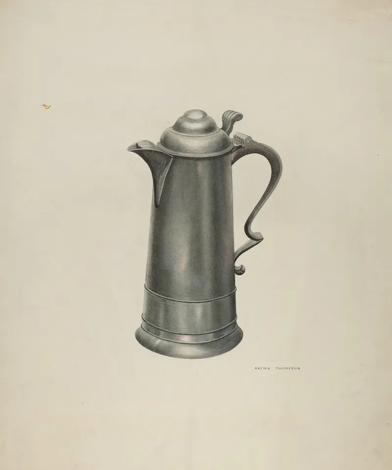 Pewter Flagon 2
