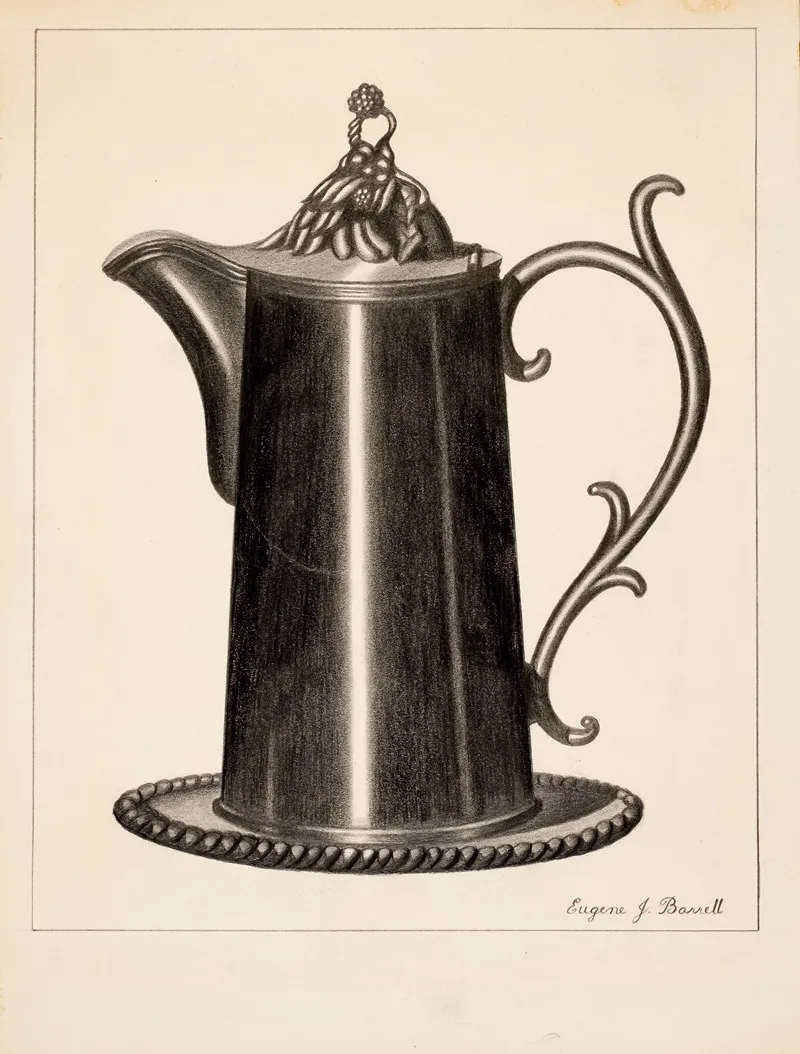 Pewter Flagon 7