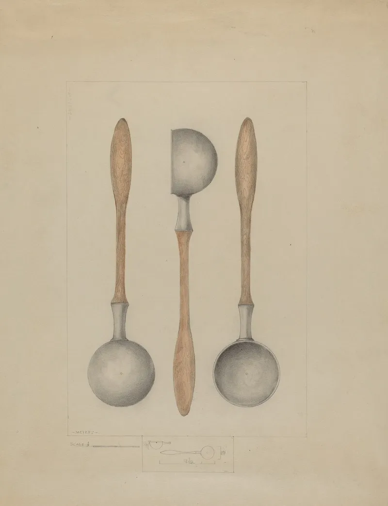 Pewter Ladle