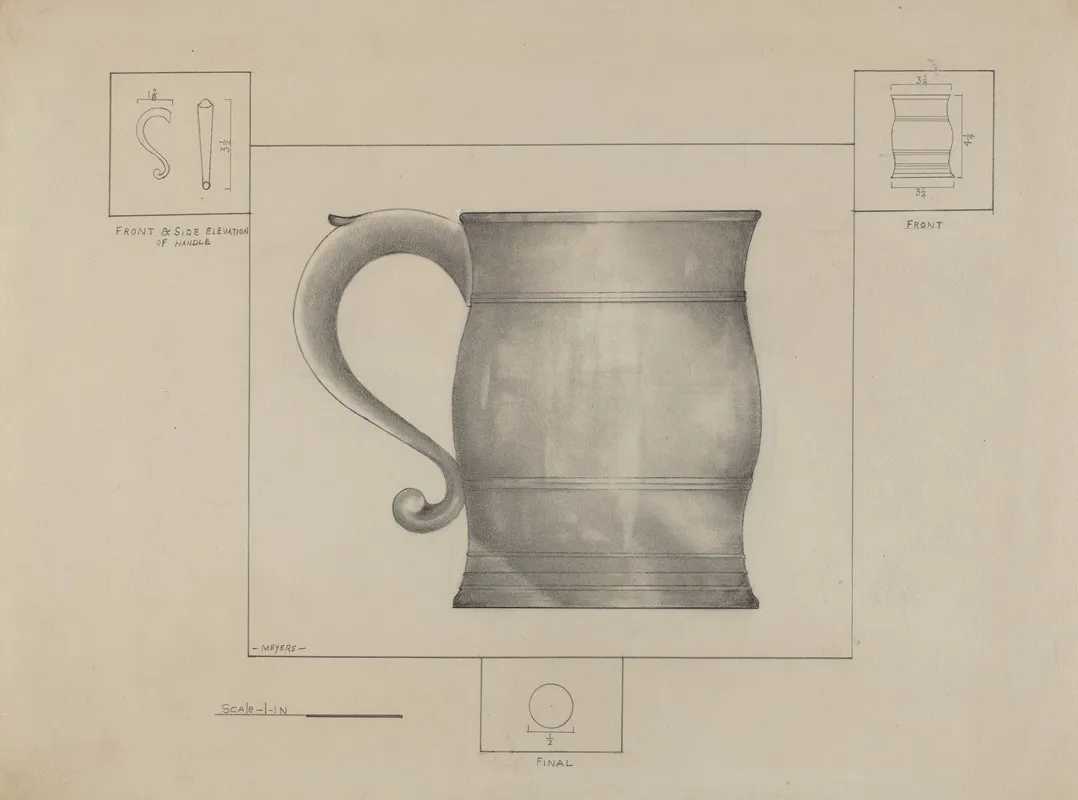 Pewter Mug 20
