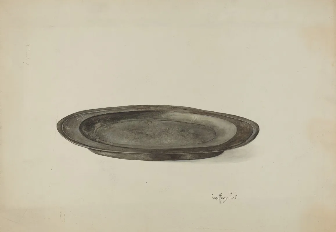 Pewter Plate 2
