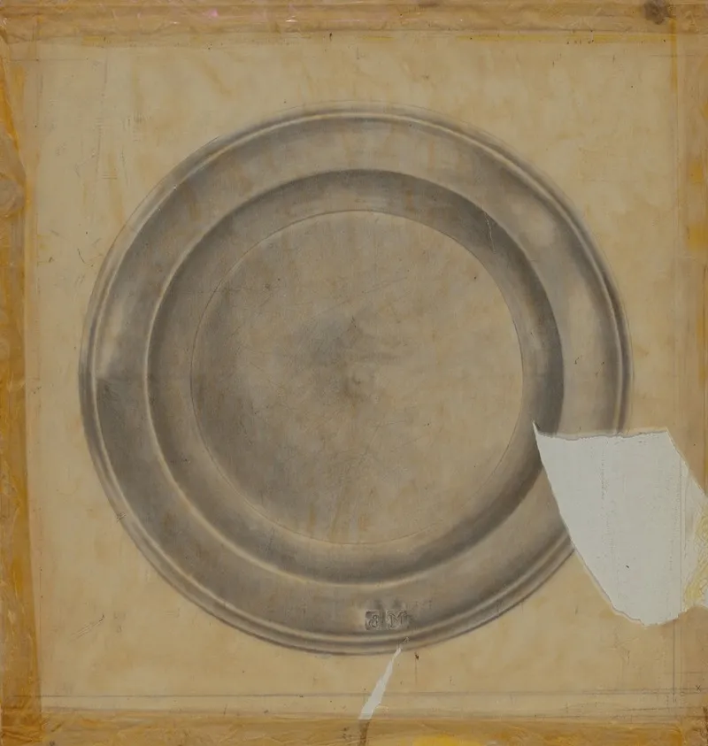 Pewter Plate 3