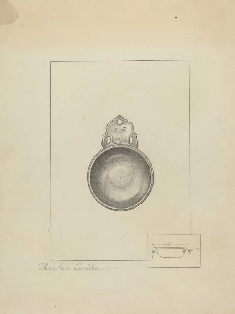 Pewter Porringer 4